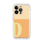 Slim Protection Premium Case［ オリジナル - initial two tone - D orange ］
