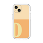 Slim Protection Premium Case［ オリジナル - initial two tone - D orange ］
