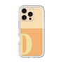 Slim Protection Premium Case［ オリジナル - initial two tone - D orange ］