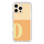 Slim Protection Premium Case［ オリジナル - initial two tone - D orange ］