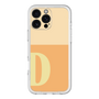 Slim Protection Premium Case［ オリジナル - initial two tone - D orange ］