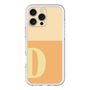 Slim Protection Premium Case［ オリジナル - initial two tone - D orange ］