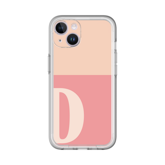 Slim Protection Premium Case［ オリジナル - initial two tone - D pink ］