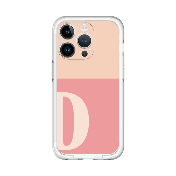 Slim Protection Premium Case［ オリジナル - initial two tone - D pink ］