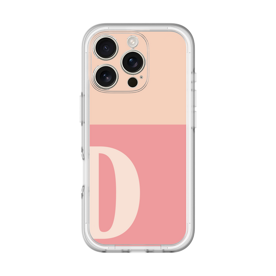 Slim Protection Premium Case［ オリジナル - initial two tone - D pink ］