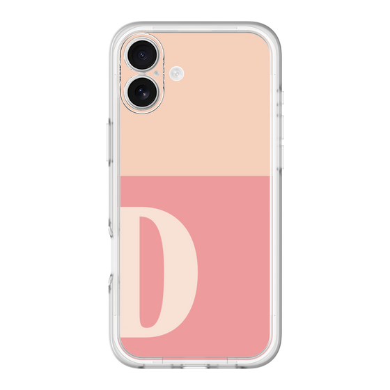 Slim Protection Premium Case［ オリジナル - initial two tone - D pink ］