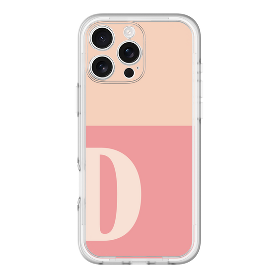 Slim Protection Premium Case［ オリジナル - initial two tone - D pink ］