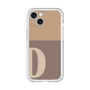 Slim Protection Premium Case［ オリジナル - initial two tone - D brown ］