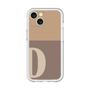 Slim Protection Premium Case［ オリジナル - initial two tone - D brown ］