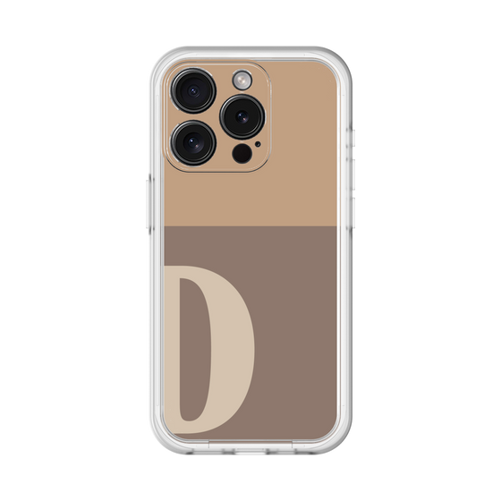 Slim Protection Premium Case［ オリジナル - initial two tone - D brown ］
