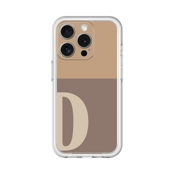 Slim Protection Premium Case［ オリジナル - initial two tone - D brown ］