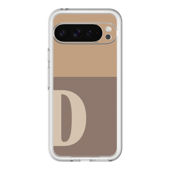 Slim Protection Premium Case［ オリジナル - initial two tone - D brown ］