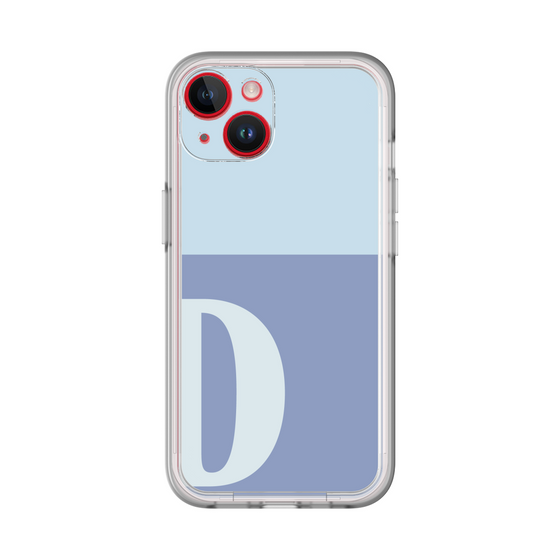 Slim Protection Premium Case［ オリジナル - initial two tone - D blue ］