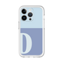 Slim Protection Premium Case［ オリジナル - initial two tone - D blue ］