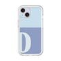 Slim Protection Premium Case［ オリジナル - initial two tone - D blue ］