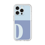 Slim Protection Premium Case［ オリジナル - initial two tone - D blue ］