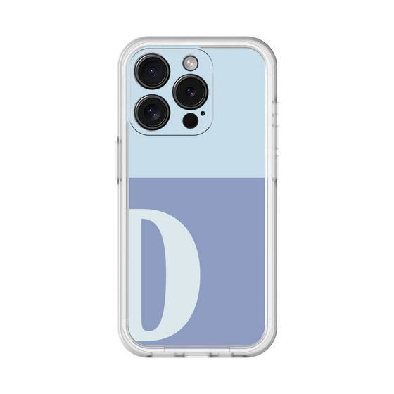 Slim Protection Premium Case［ オリジナル - initial two tone - D blue ］
