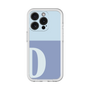 Slim Protection Premium Case［ オリジナル - initial two tone - D blue ］