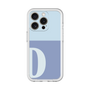 Slim Protection Premium Case［ オリジナル - initial two tone - D blue ］