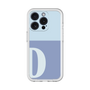 Slim Protection Premium Case［ オリジナル - initial two tone - D blue ］