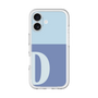 Slim Protection Premium Case［ オリジナル - initial two tone - D blue ］