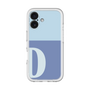 Slim Protection Premium Case［ オリジナル - initial two tone - D blue ］