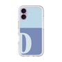 Slim Protection Premium Case［ オリジナル - initial two tone - D blue ］