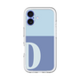 Slim Protection Premium Case［ オリジナル - initial two tone - D blue ］