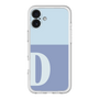 Slim Protection Premium Case［ オリジナル - initial two tone - D blue ］
