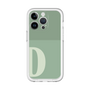 Slim Protection Premium Case［ オリジナル - initial two tone - D green ］