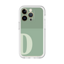 Slim Protection Premium Case［ オリジナル - initial two tone - D green ］