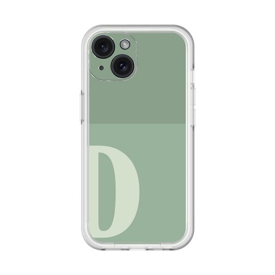 Slim Protection Premium Case［ オリジナル - initial two tone - D green ］