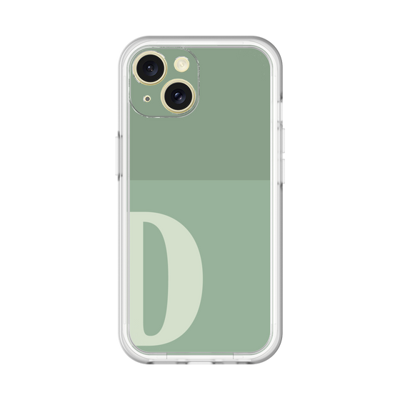 Slim Protection Premium Case［ オリジナル - initial two tone - D green ］