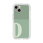 Slim Protection Premium Case［ オリジナル - initial two tone - D green ］