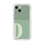 Slim Protection Premium Case［ オリジナル - initial two tone - D green ］
