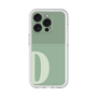 Slim Protection Premium Case［ オリジナル - initial two tone - D green ］