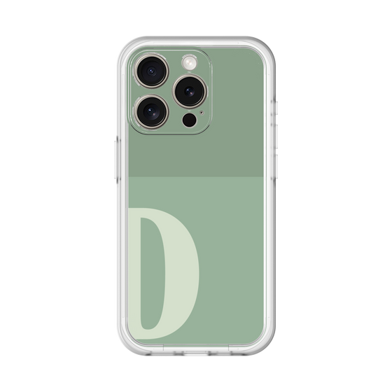 Slim Protection Premium Case［ オリジナル - initial two tone - D green ］