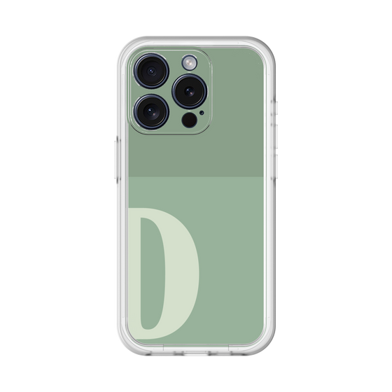 Slim Protection Premium Case［ オリジナル - initial two tone - D green ］