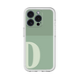 Slim Protection Premium Case［ オリジナル - initial two tone - D green ］