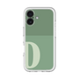 Slim Protection Premium Case［ オリジナル - initial two tone - D green ］