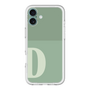 Slim Protection Premium Case［ オリジナル - initial two tone - D green ］
