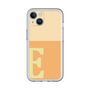 Slim Protection Premium Case［ オリジナル - initial two tone - E orange ］