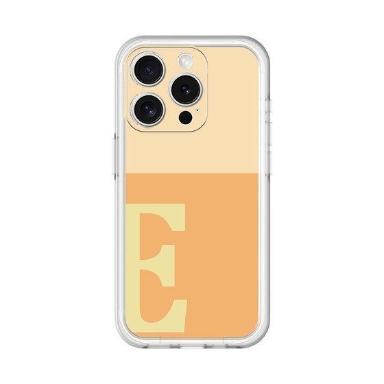 Slim Protection Premium Case［ オリジナル - initial two tone - E orange ］