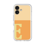 Slim Protection Premium Case［ オリジナル - initial two tone - E orange ］