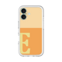 Slim Protection Premium Case［ オリジナル - initial two tone - E orange ］