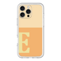Slim Protection Premium Case［ オリジナル - initial two tone - E orange ］