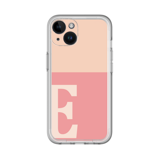Slim Protection Premium Case［ オリジナル - initial two tone - E pink ］