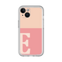 Slim Protection Premium Case［ オリジナル - initial two tone - E pink ］