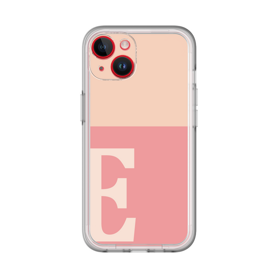 Slim Protection Premium Case［ オリジナル - initial two tone - E pink ］