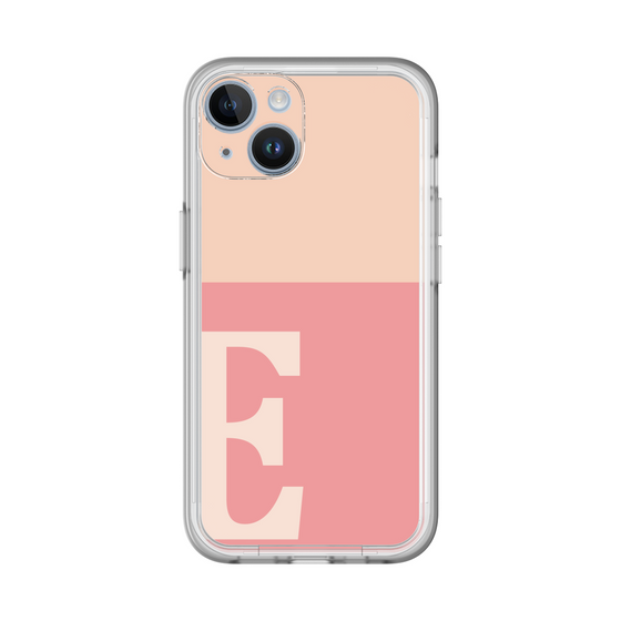 Slim Protection Premium Case［ オリジナル - initial two tone - E pink ］